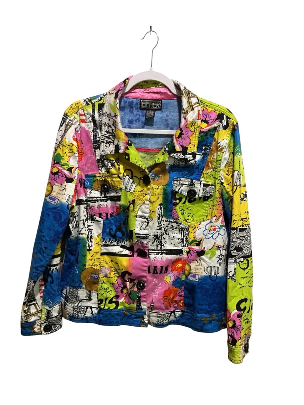 BAREK Women’s Colorful Patchwork Jacket